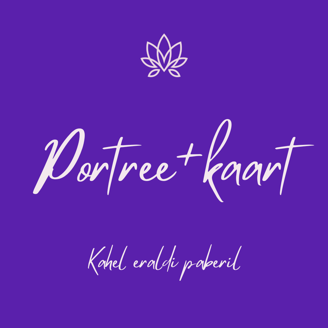Portree + kujundatud eluteekaart (eraldi)