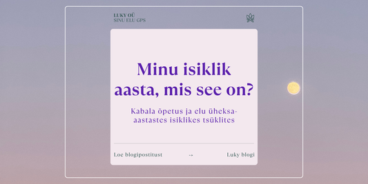 My personal year, what is it?