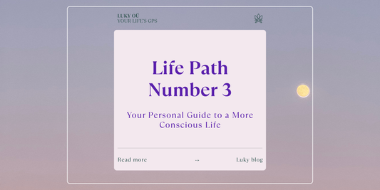 🌙 Personal Year 3 – a year of development and joy. Enjoy life!