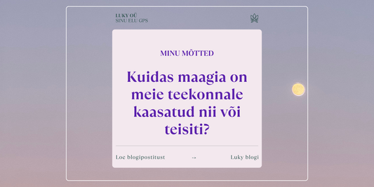 How magic is involved in our journey in one way or another 😉